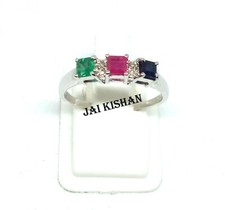 Schöner Smaragd Rubin Saphir