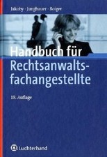 Handbuch für Rechtsanwaltsfachangestellte von Markus... | Buch | Zustand wie neu