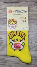 Paar Burger King Pommes Socken