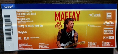 Sammler ticket peter maffay - ,