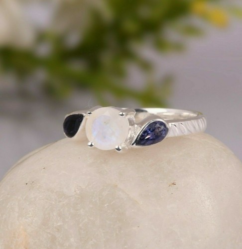 Trio geburtsstein ring 925 - trio,