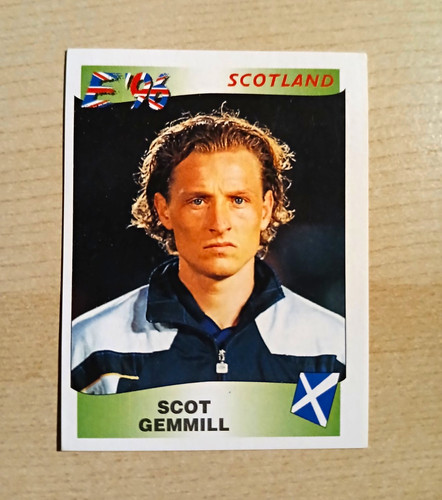 Panini euro 1996 scot - em,