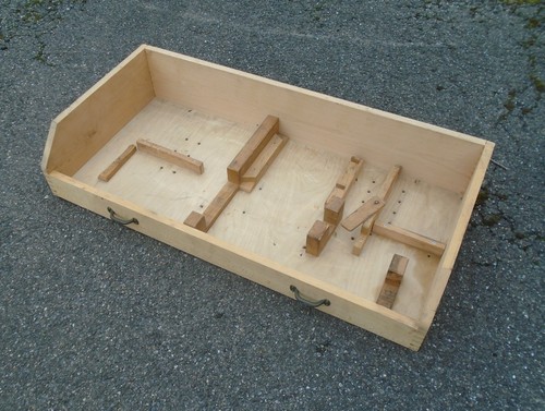 Große holz schublade 120cm - -,