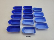 14x Badwannen für Puppenstube