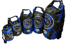 Dry Bag SEENsuechtig blau Seesack Trockensack 2-30 Liter wasserdicht Packsack