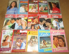 15 Romanhefte, um 25 Romane, z.B. Romantik Arzt und Heimat, ab DM-Zeit  -  po368