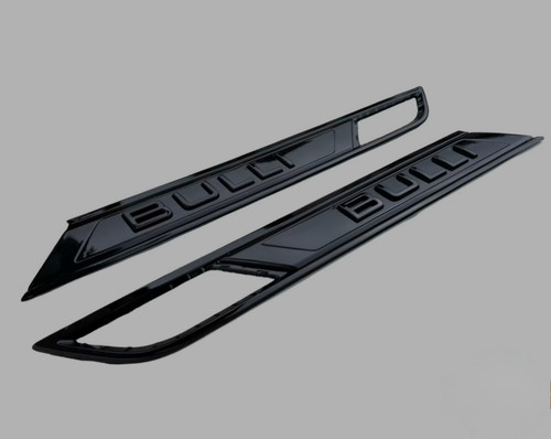 Bulli schriftzug set schwarz - bulli,