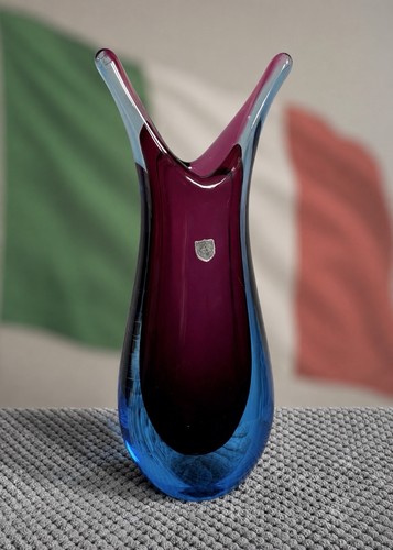 Murano seguso zipfelvase - seguso,