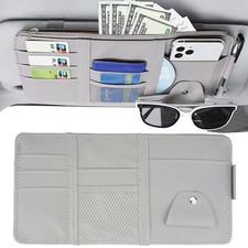 Auto Sonnenblenden Organizer für Sonnenbrille Halter Aufbewahrungstasche DE