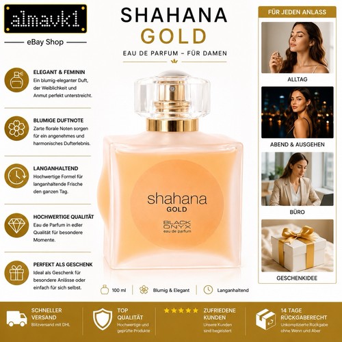 Shahana gold eau - shahana, parfum