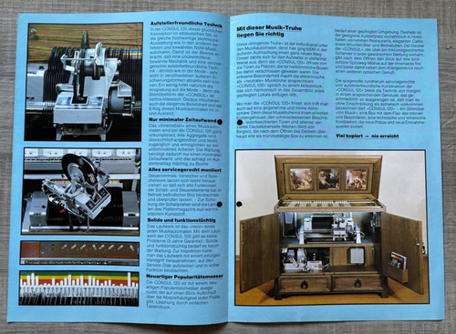 Werbeprospekt musikbox nsm - musikbox,