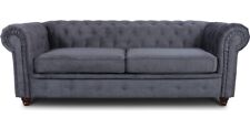 Sofa Chesterfield Asti 3-Sitzer, Couchgarnitur 3-er, Sofagarnitur, Couch mit Hol
