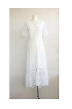 Vokuhila Kleid Maxikleid