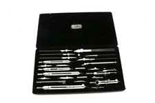 Riefler 25-teiliges Zirkel Set / Reisszeug / vollständig /DIV11518