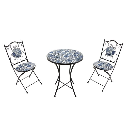 Bistroset teilig mit mosaik - mit,