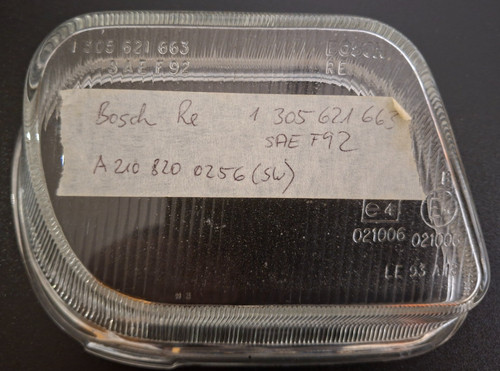 Glas für nebelscheinwerfer - glas,