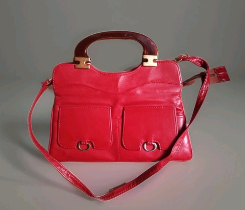 Handtasche dunkles rot true - handtasche,
