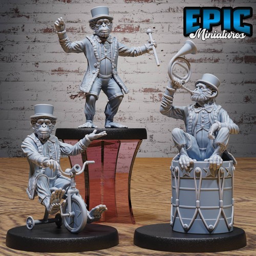 Circus monkey dungeons and - circus,