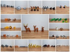 Lego Duplo Wildtiere Zoo Elefant Giraffe Krokodil Löwe Tiger Wal Pinguin Zebra