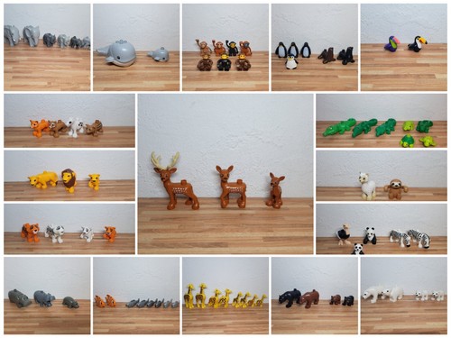 Lego duplo wildtiere - wildtiere, zoo