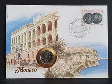 Numisbrief monaco francs - monaco, 1