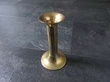 Kerzenleuchter / Metall / messingfarben