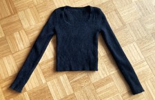 Flauschpullover Rippenstrick