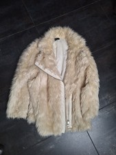 Zottel Fell Teddy Jacke, H&M, OffWhite, Gr. 42/L