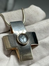 Silber anhänger und kette - anhänger,