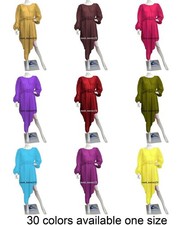 Chiffon Einfarbig Top High Low