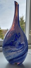 Designer * Glas Vase gemarkt *