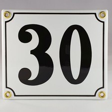 Emailleschild Emaille