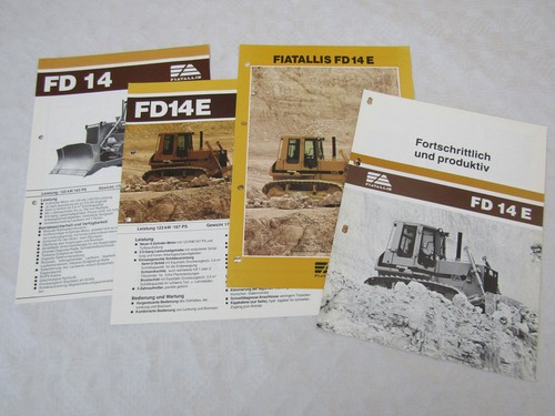 Prospekte fiat allis fd14 - allis,