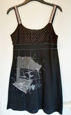 SOGGO  Kleid - Tunika  schwarz  Gr. 36/38