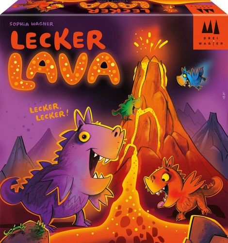 Lecker lava drei magier - lecker,