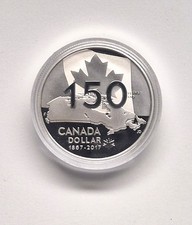 Kanada ~ 1 Dollar ~ 2017 ~ Our Home & Native Land ~.9999 Ag ~ inkl. Zertifikat