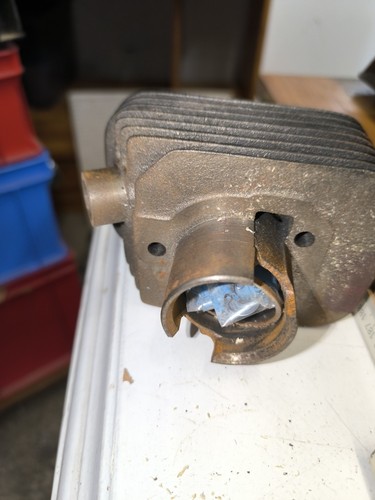 Vespa zylinder mit kolben - mit,
