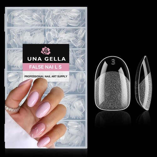 Nageltips oval kurz 504 stück - nageltips,