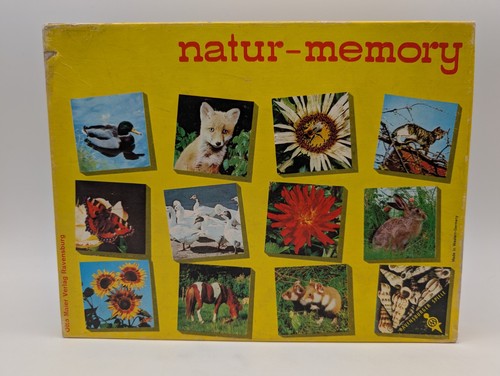 Natur memory ravensburger 1967 - natur,