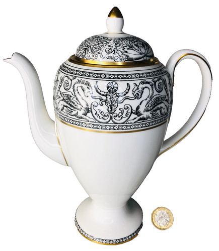Porzellan kaffeekanne wedgwood - kaffeekanne,