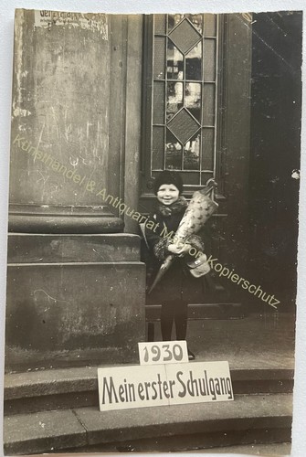 Orig foto kind schule - ak,