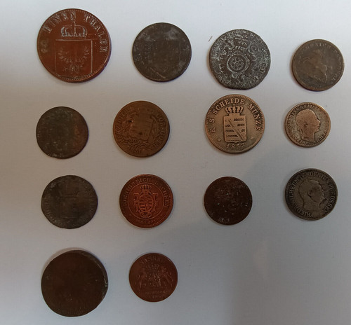 Lot 14x scheidemünze - lot,