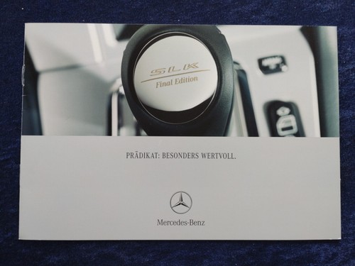 Mercedes slk final edition - slk,