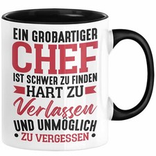 Chef Abschieds-Geschenk Tasse