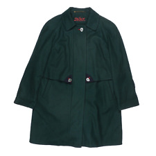 RACHOR vintage Lodenmantel Damen Gr 44 Grün 100 % Wolle Bavaria-Loden Landhaus