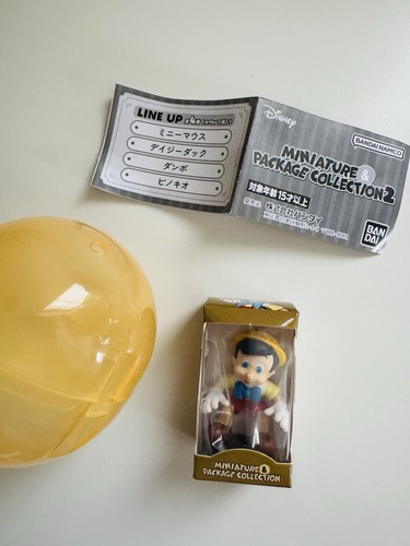 Disney pinocchio gashapon - disney,