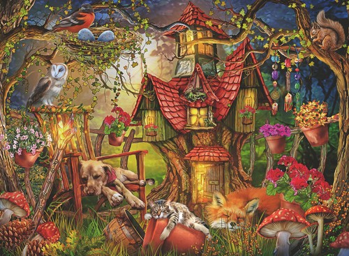 Puzzle das waldhaus - puzzle, (200