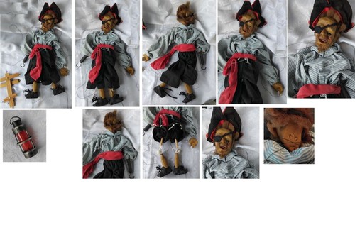 Alte marionette handarbeit - 1,