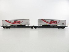 (THX963) Märklin 47472 Doppel-Taschenwagen der MFD Rail GmbH, AC, H0, OVP