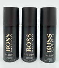 Hugo Boss The Scent Deodorant Spray 3x 150ml Original NEU+OVP Deo Set Herrenduft